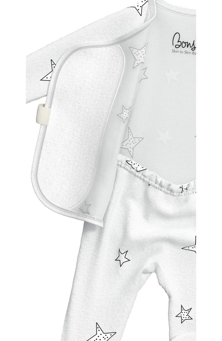 Bonsie Baby Skin to Skin Girl or Boy, Footie, Alternate, color, Stars