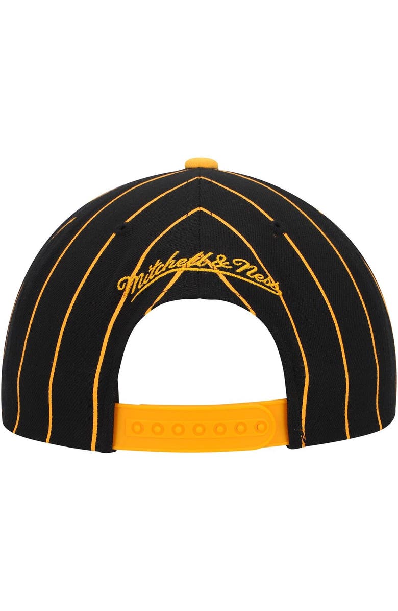 Mitchell & Ness Men's Mitchell & Ness Black Houston Dynamo FC Team Pin Snapback Hat, Alternate, color, Black