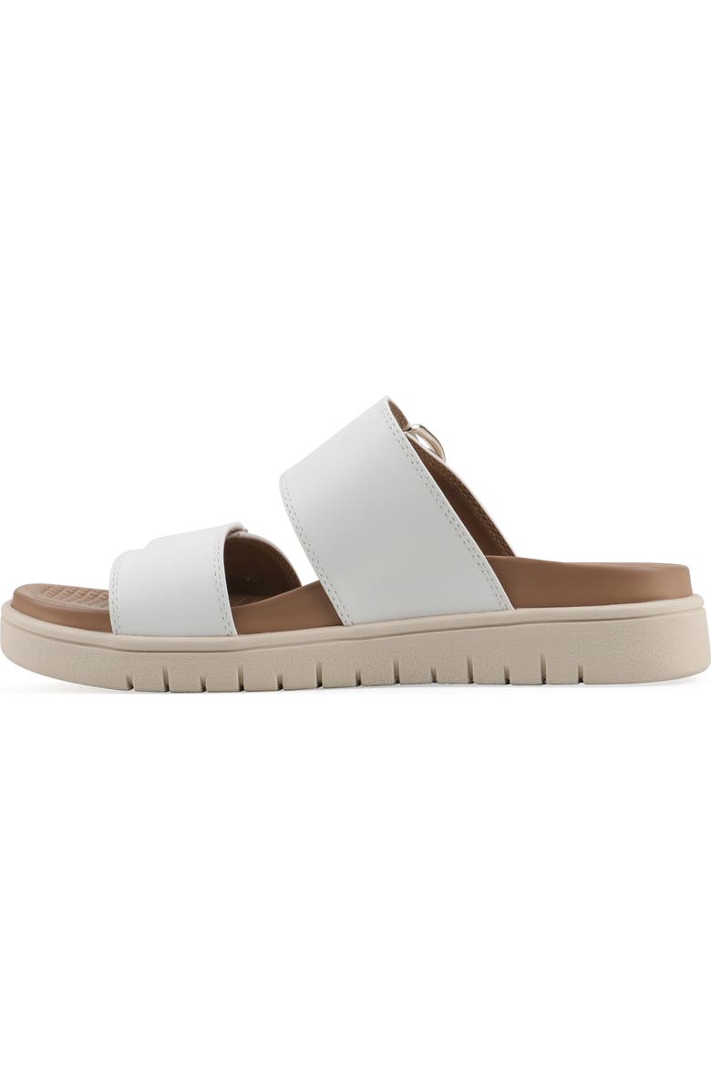 White Mountain Footwear Namaste Fom Recovery Slide Sandal, Alternate, color,
