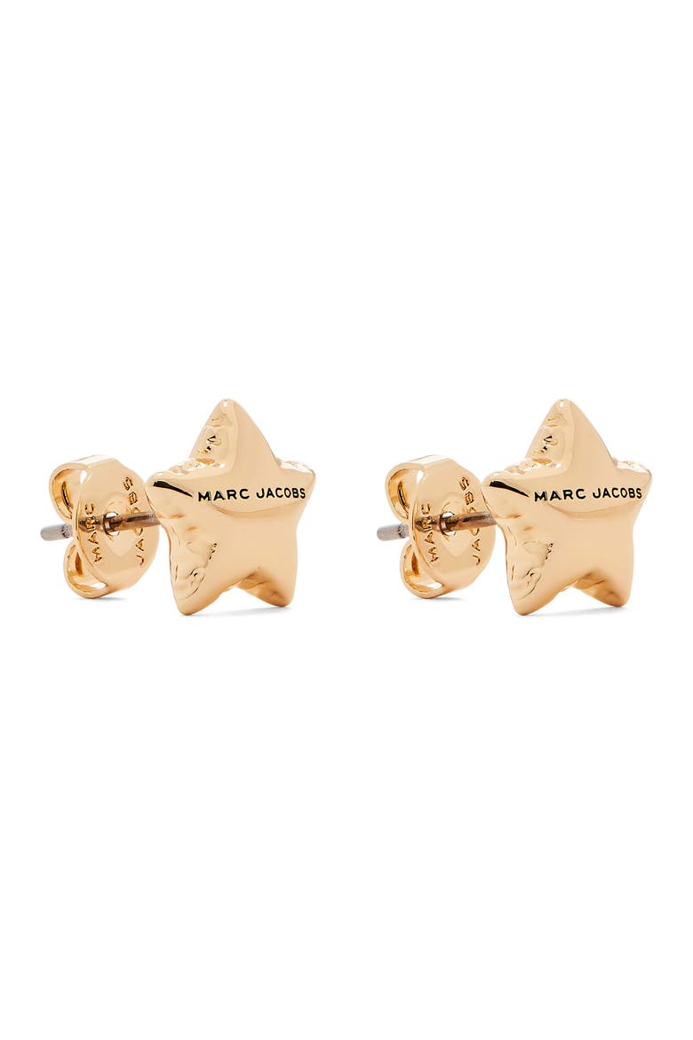 Micro Star Balloon Stud Earrings, Alternate, color, LIGHT ANTIQUE GOLD