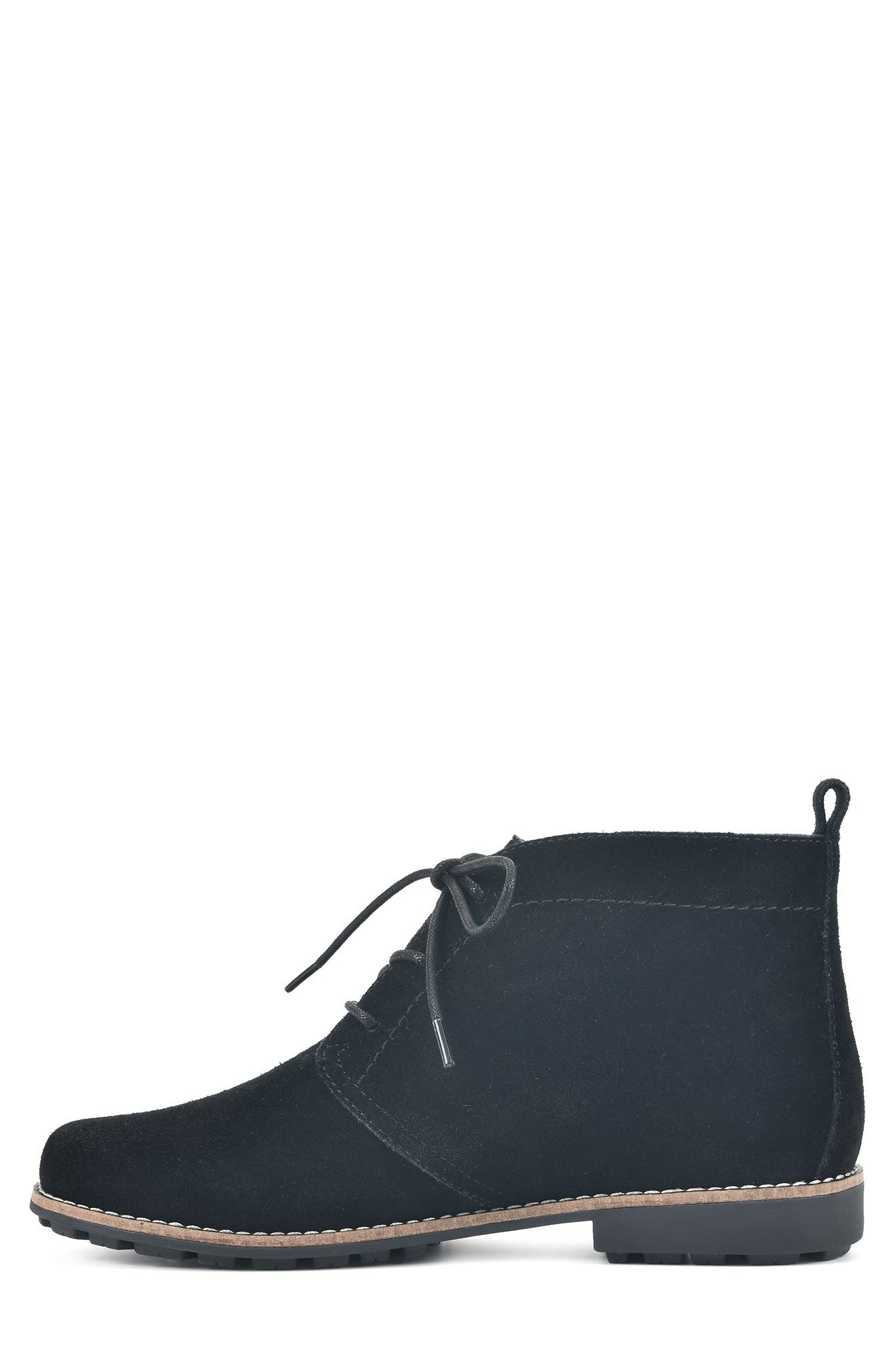White Mountain Footwear WHITE MOUNTAIN Auburn Chukka Boot, Alternate, color, Black Suede