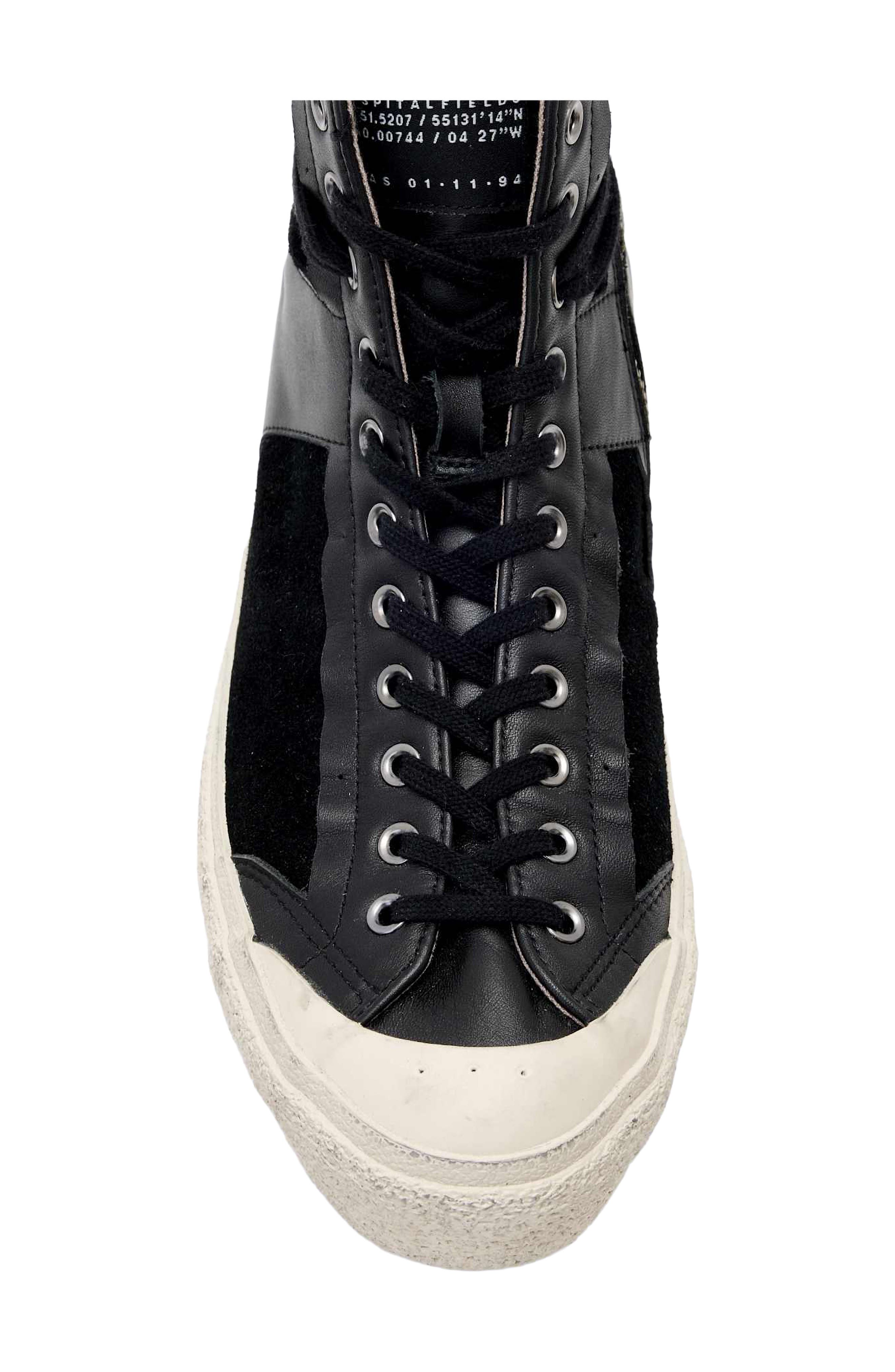 Numont High Top Sneaker, Alternate, color, BLACK/ CHALK WHITE