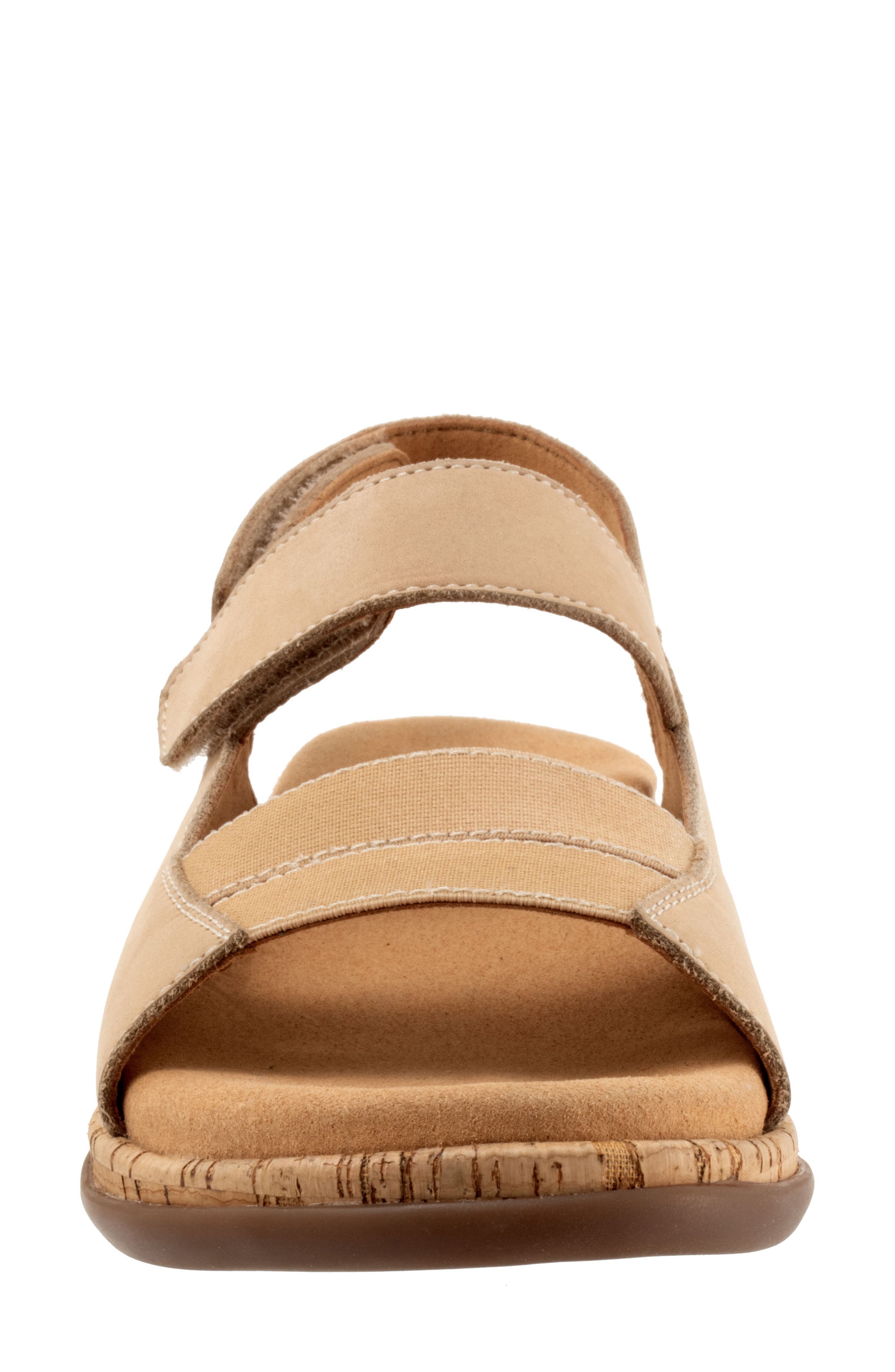 Gemini Slingback Wedge Sandal - Multiple Widths Available, Alternate, color, BEIGE NUBUCK
