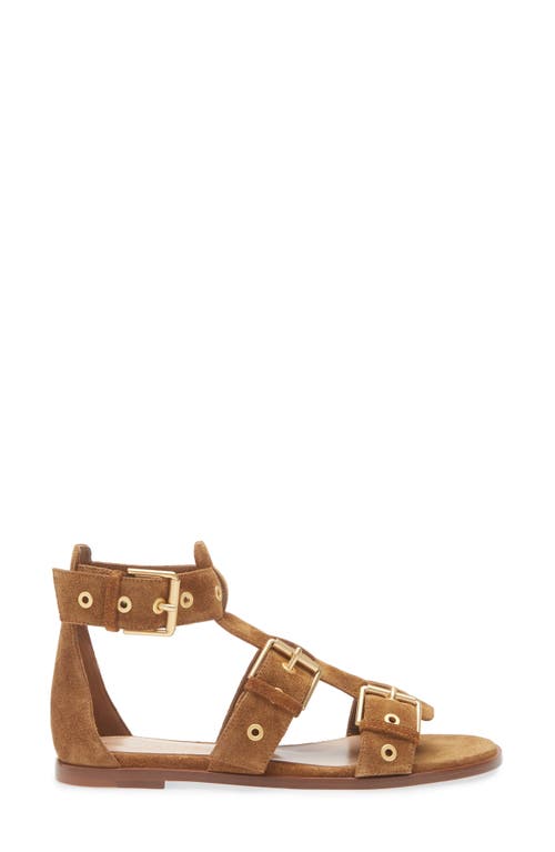 Gianvito Rossi Buckle-strap Flat Sandals In Texas