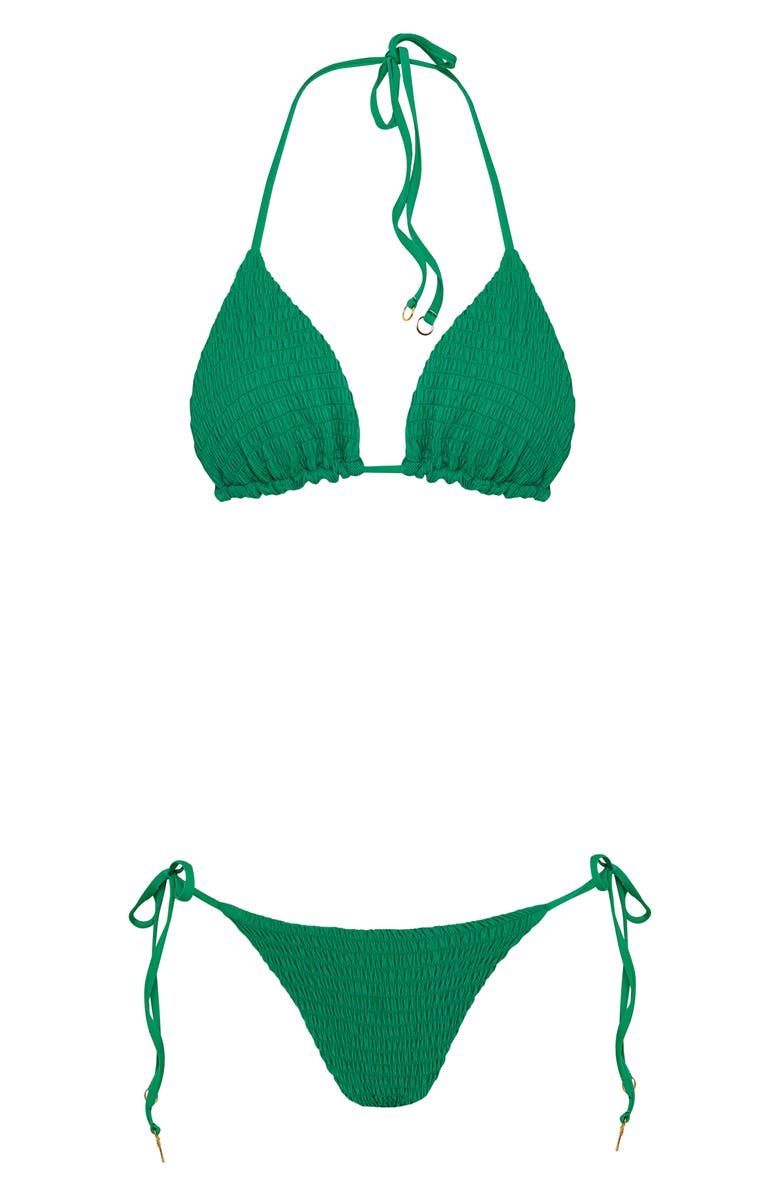 Maaji Jamaica Bliss Sunflash Reversible Side Tie Bikini Bottoms, Alternate, color, 