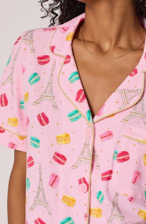 Bedhead Pajamas Print Short Pajamas In Purple