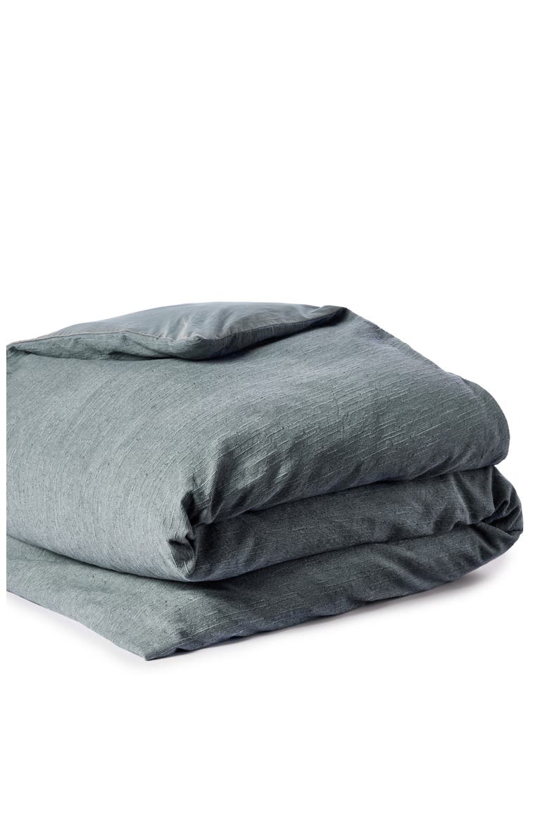 Toro Canyon Organic Cotton Duvet Cover, Main, color, MARINE