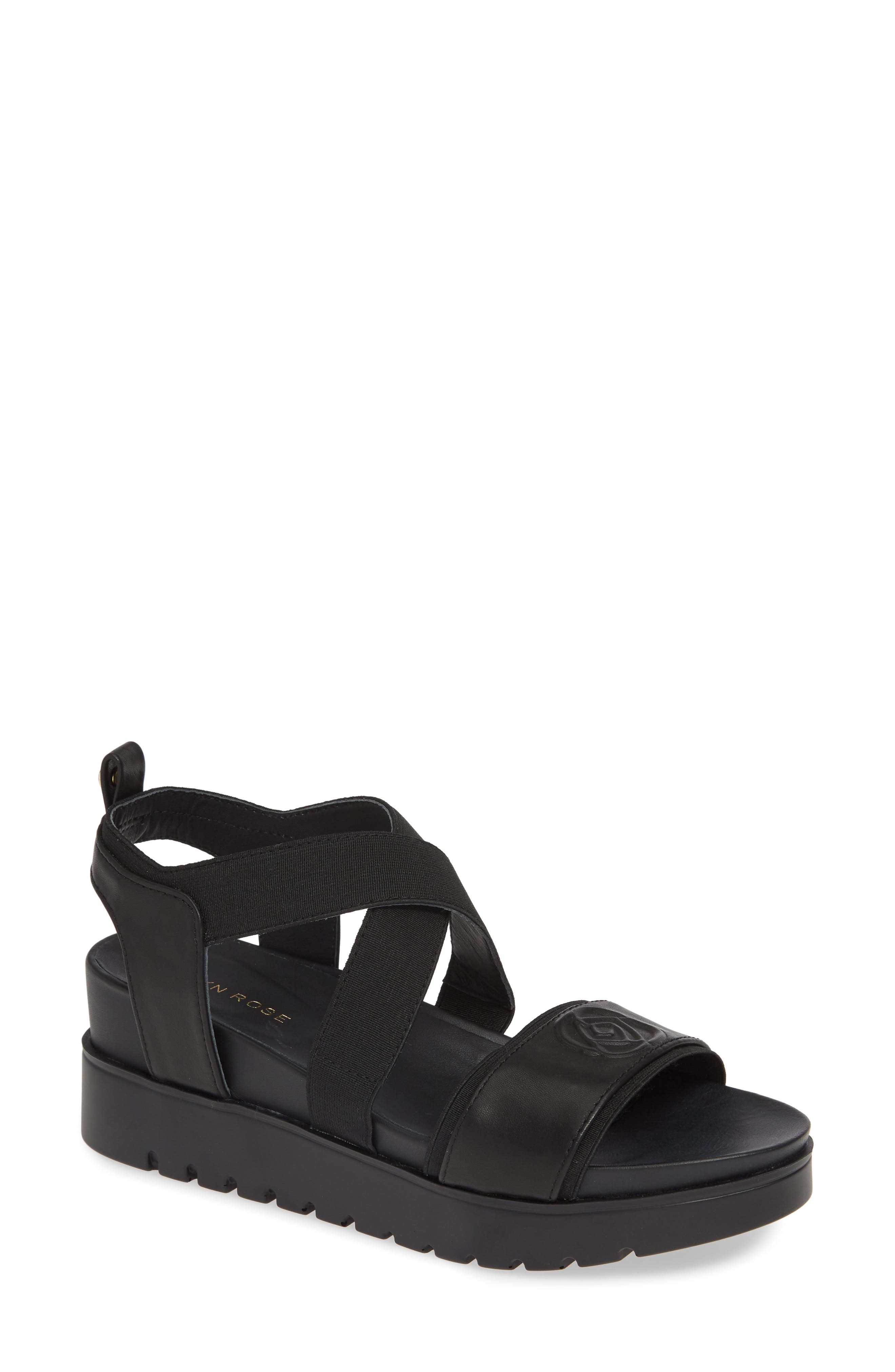 Taryn Rose Stephanie Wedge Sandal, Main, color, 