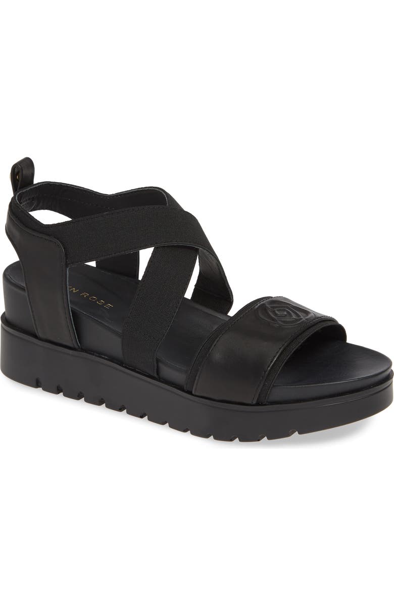 Taryn Rose Stephanie Wedge Sandal, Main, color,