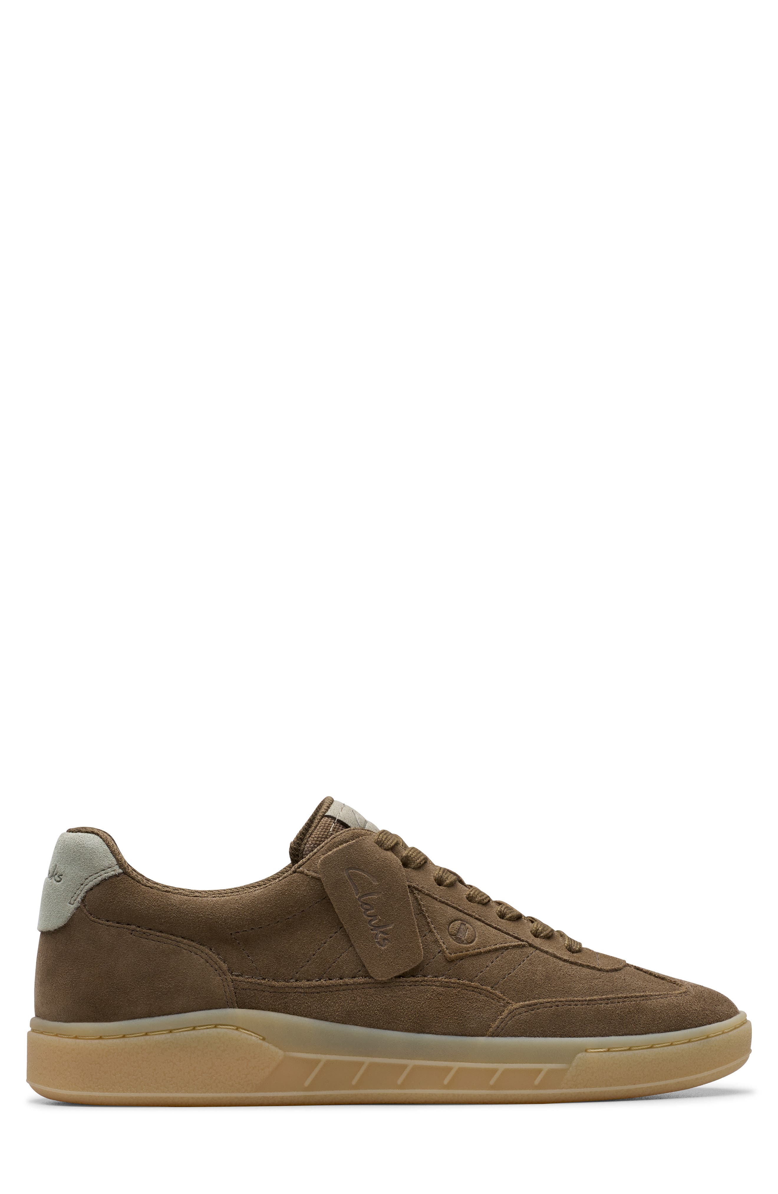 Clarks<sup>®</sup> CraftRally Ace Sneaker, Alternate, color, Khaki Combi