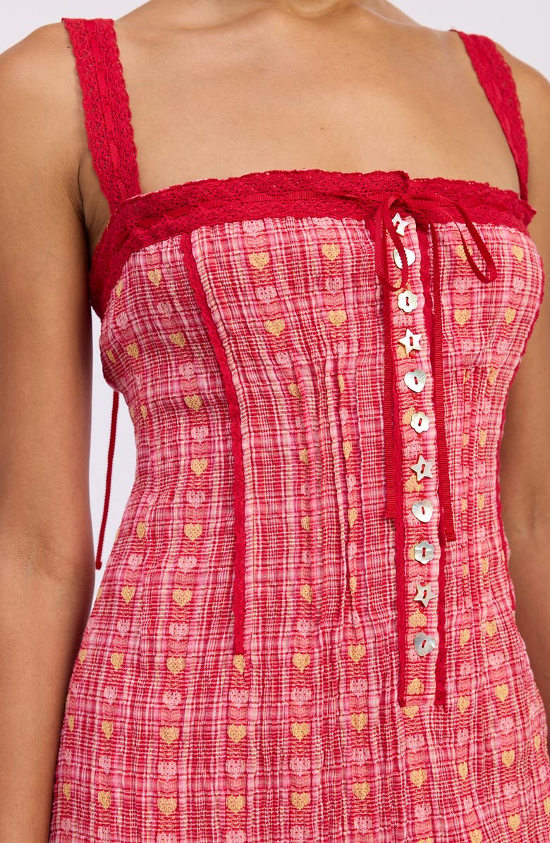 JACQUIE THE LABEL Anya Midi Dress, Alternate, color, 