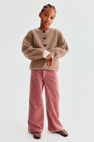H&M Wide-leg Cotton Corduroy Pants