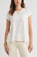 Treasure & Bond Cotton Blend Swing T-Shirt