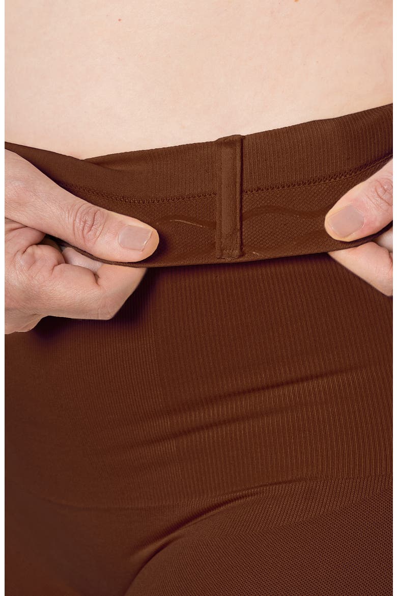 High Waist Shaper Shorts, Alternate, color, CHOCOLATE