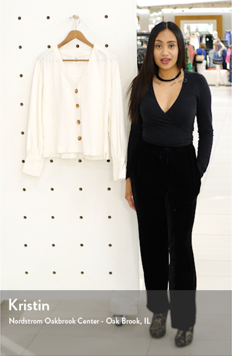 Bishop Long Sleeve Blouse, sales video thumbnail