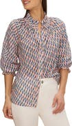 NIC+ZOE Sideways Cotton Crinkle Button-Up Shirt