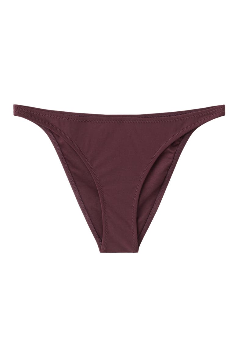 Classic Bikini Bottoms, Main, color, WINE