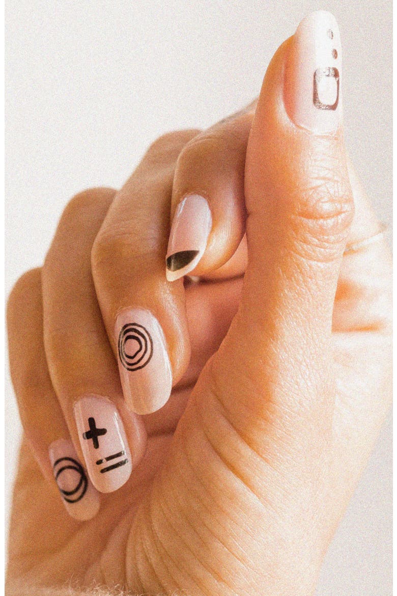 Mod Assorted Temporary Nail & Skin Art Tattoos, Alternate, color, NO COLOR