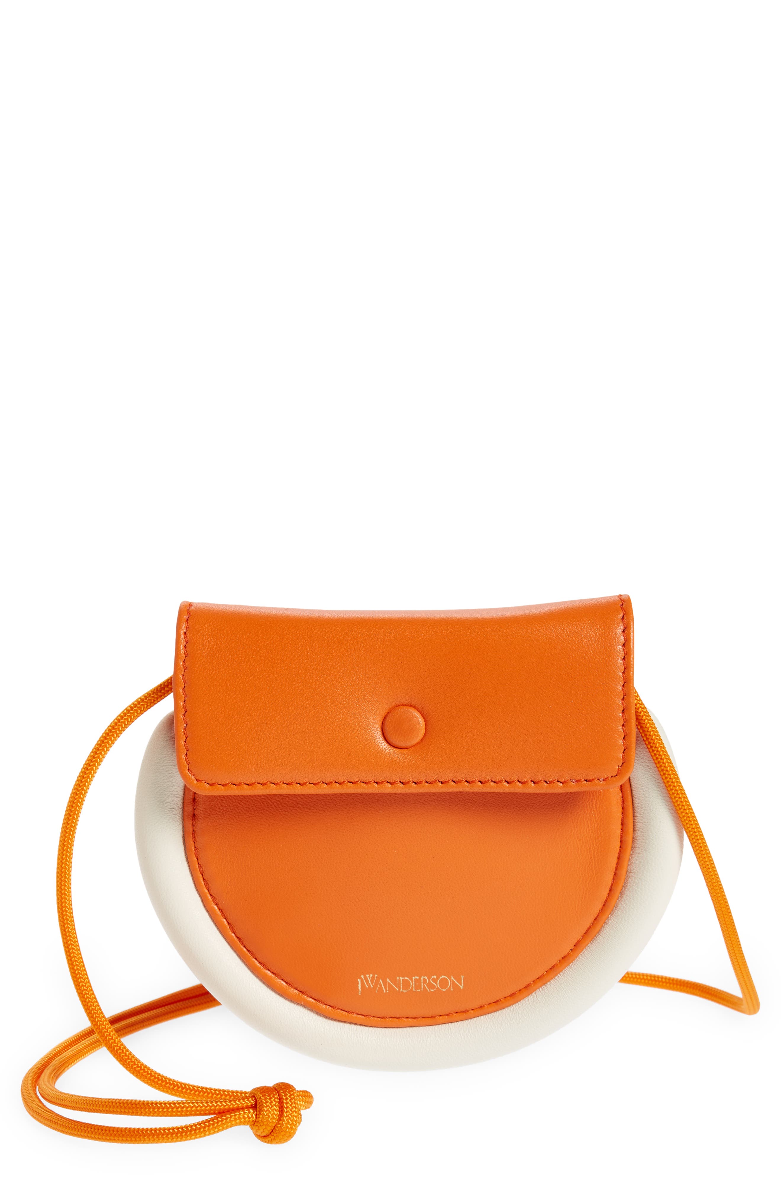 JW Anderson Nano Bumper Moon Leather Crossbody Bag (Women) | Nordstrom