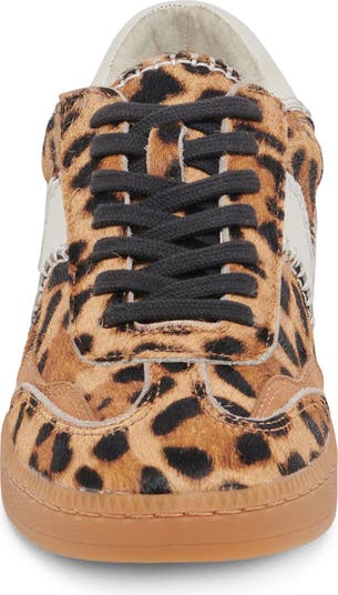 Notice Stitch Genuine Calf Hair Sneaker