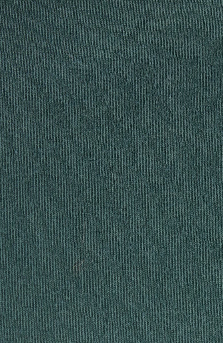 Balenciaga Jersey Oversize Cotton T-Shirt, Alternate, color, 6399 Dark Green/ Light Gry