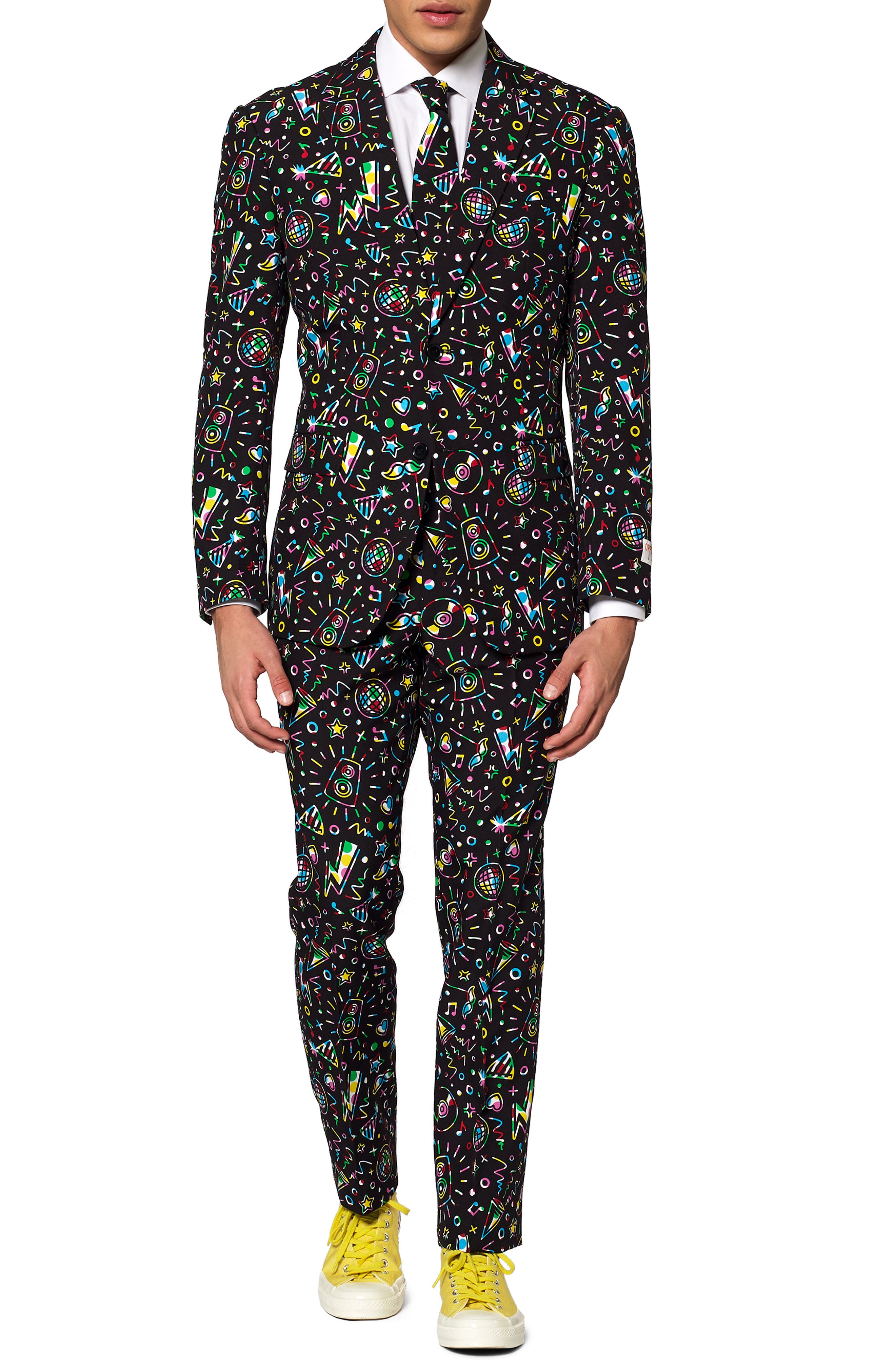 OppoSuits Disco Dude Two Button Notch Lapel Suit