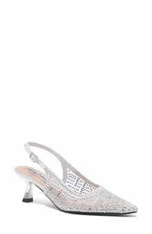 LADY COUTURE Linda Kitten Heel Slingback Pump