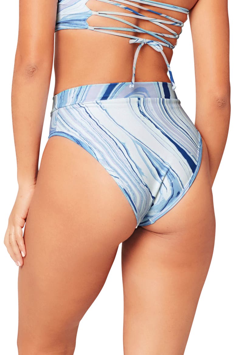 L Space French Cut Swim Briefs, Alternate, color, MARBLE