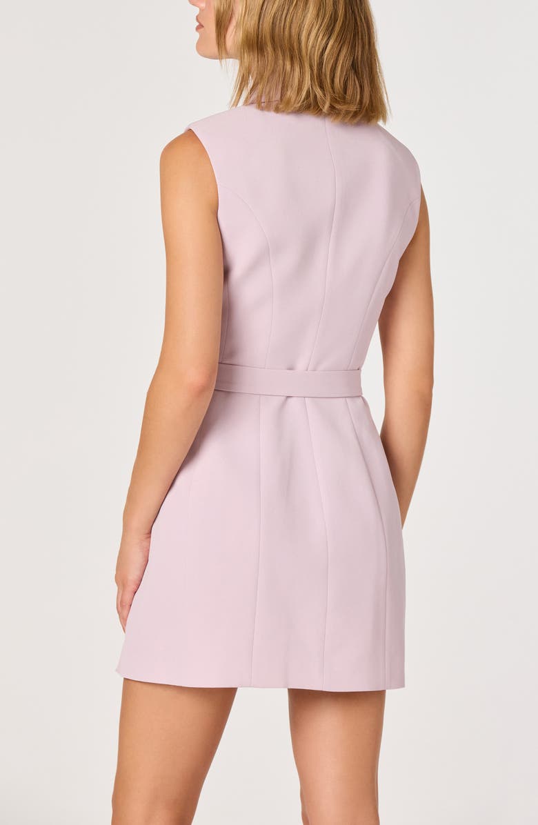 ASTR the Label Kesari Pleat Detail Dress, Alternate, color, Dusty Pink