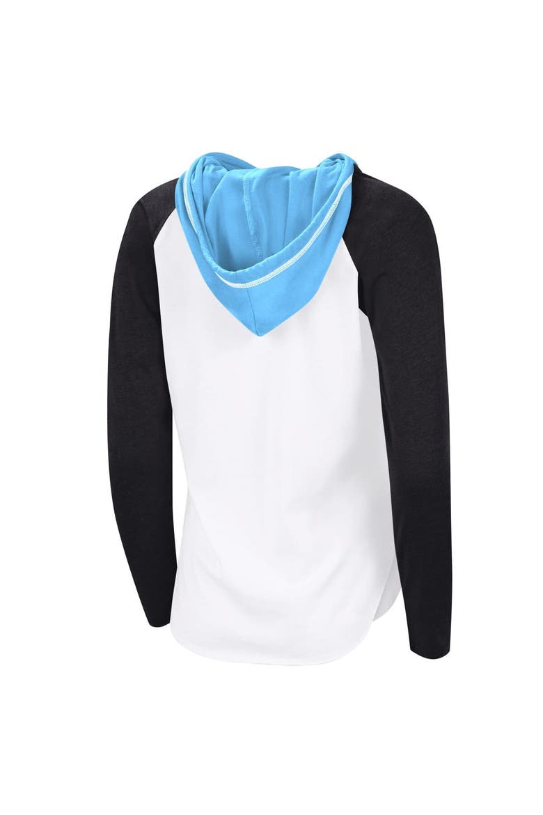 Women's G-III 4Her by Carl Banks  White Utah Hockey Club VIP Raglan Long Sleeve Hoodie T-Shirt, Alternate, color, White