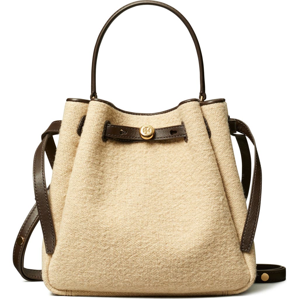 Tory Burch Romy Canvas Bucket Bag