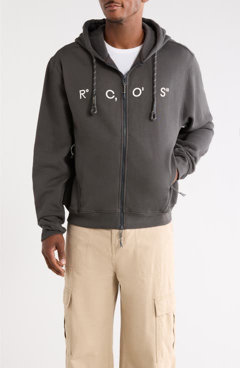 Coordinate Zip Hoodie