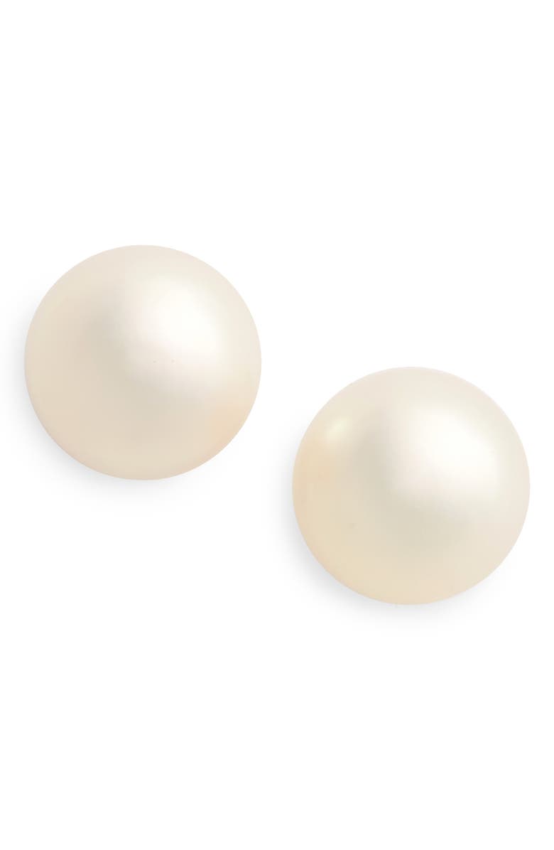 Mikimoto Akoya Pearl Stud Earrings, Alternate, color, Akoya Pearl