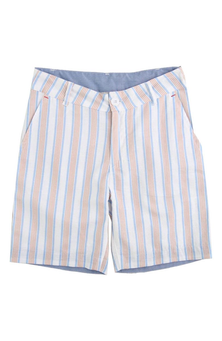 MICAH ASHER Kids' Print Shorts, Main, color, Ivory