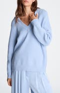Kenneth Cole Collection Oversized V Neck Raglan Sweater