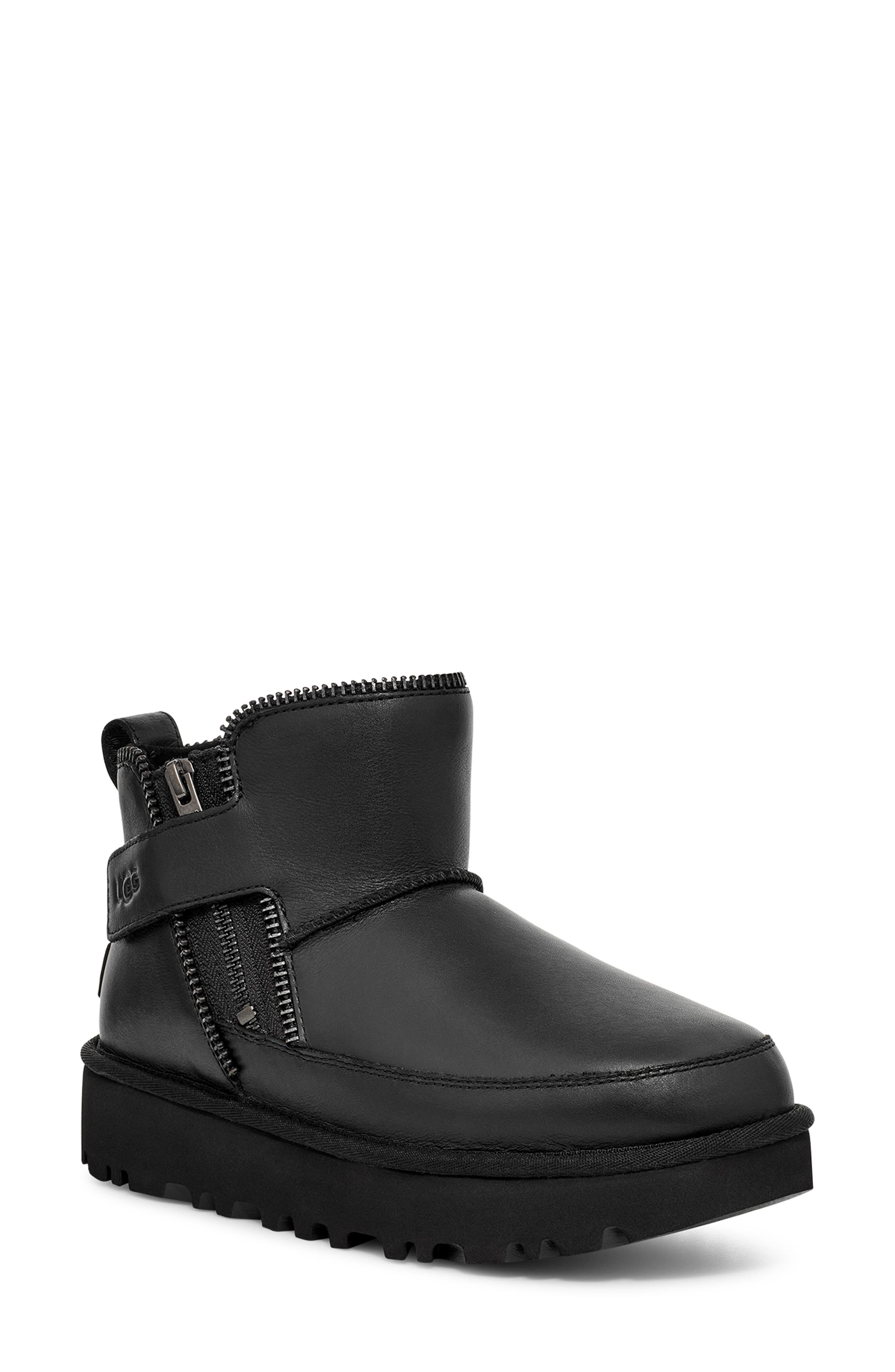 UGG<sup>®</sup> Classic Mini Moto Boot, Main, color, 