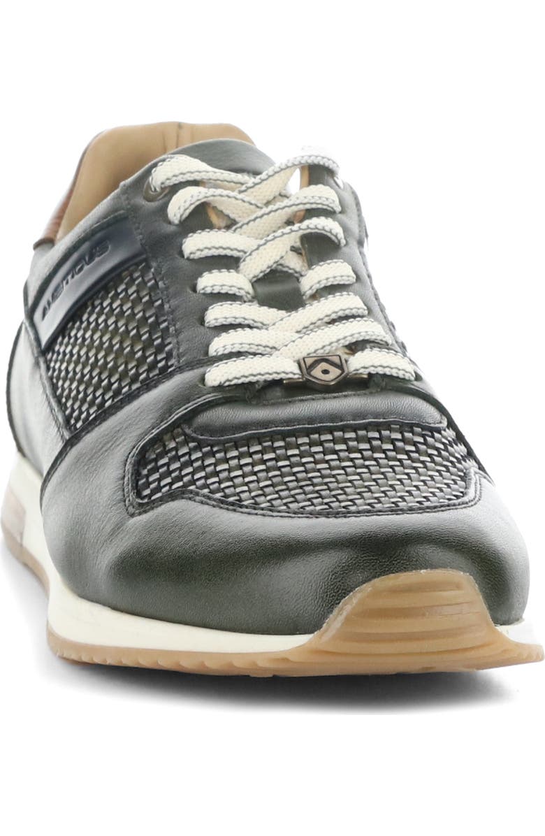 Ambitious 11240 Perforated Sneaker, Alternate, color, Khaki Leather
