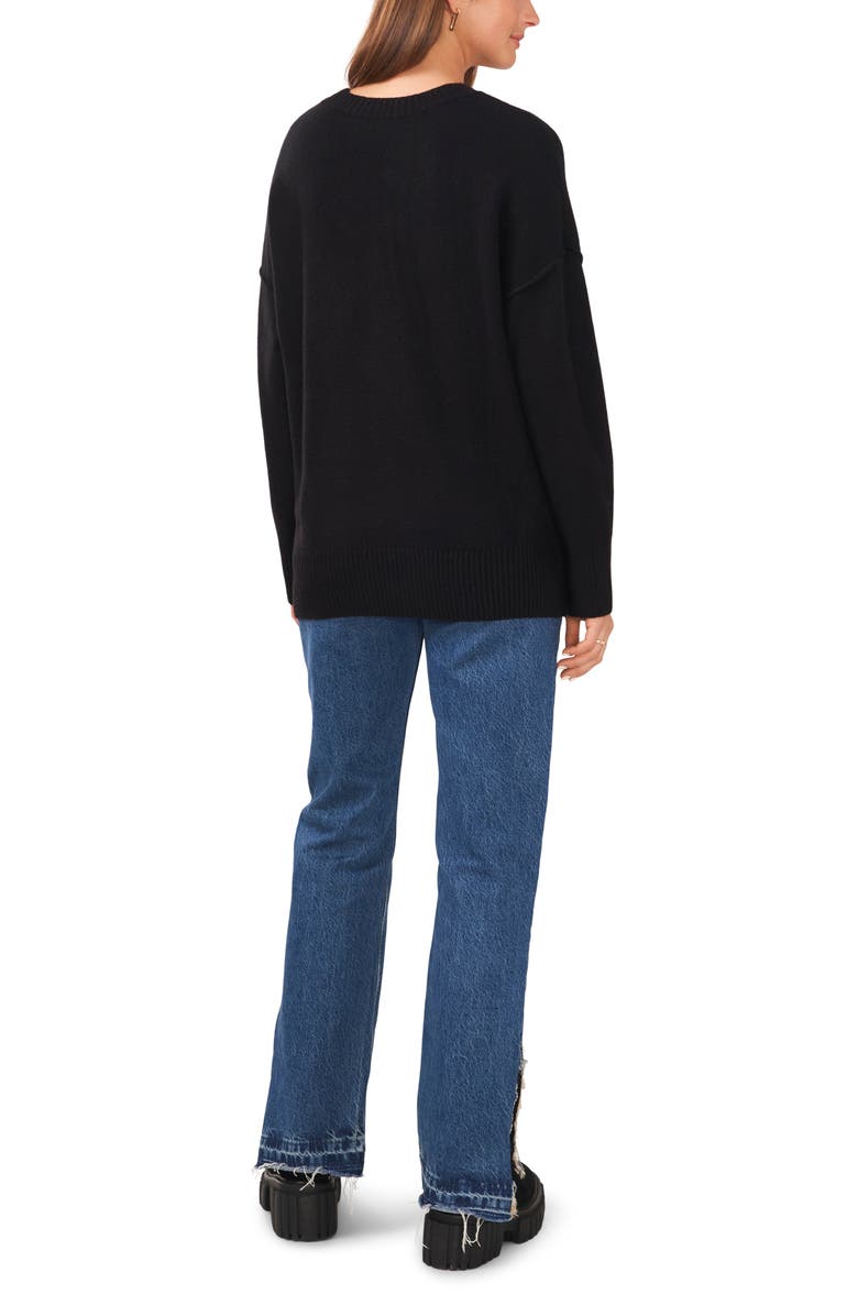 Vince Camuto Gradation Crewneck Sweater, Alternate, color, 
