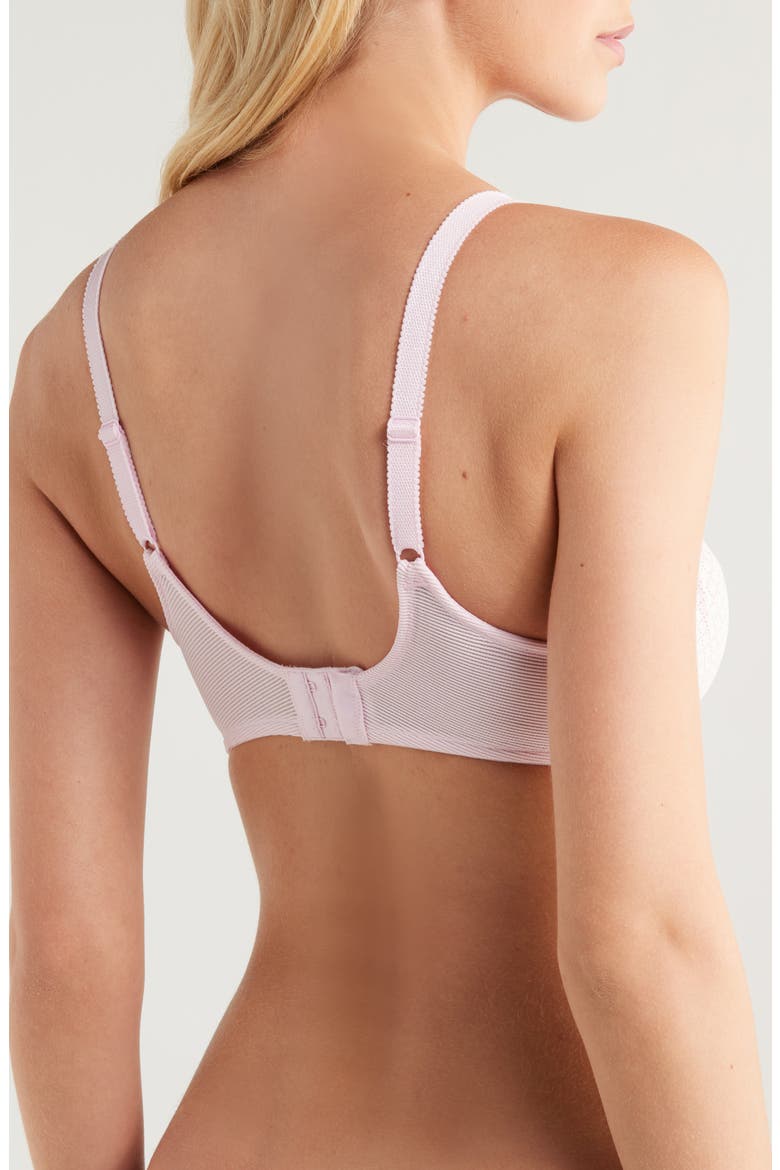 Visual Effects Underwire Minimizer Bra, Alternate, color, BALLERINA II