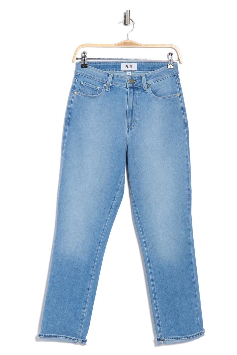 Brigitte High Waist Crop Slim Boyfriend Jeans, Alternate, color, FAITH