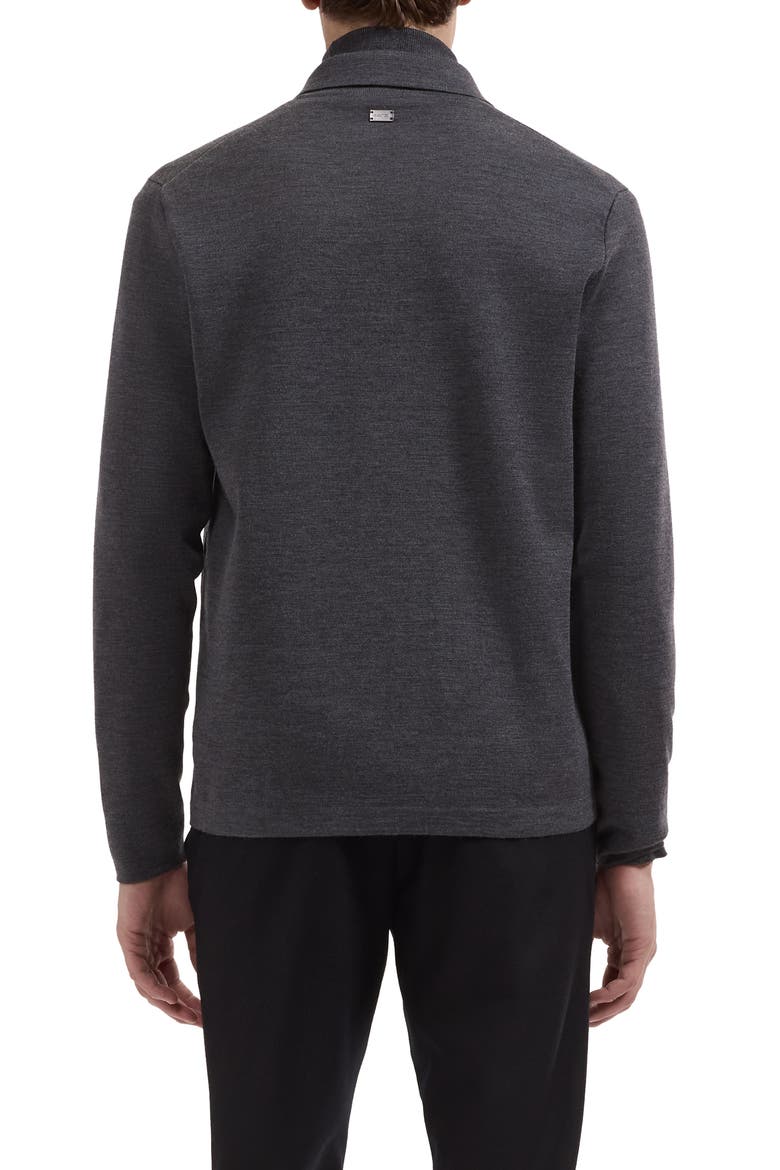 Milano Merino Wool Cardigan, Alternate, color, ANTHRACITE