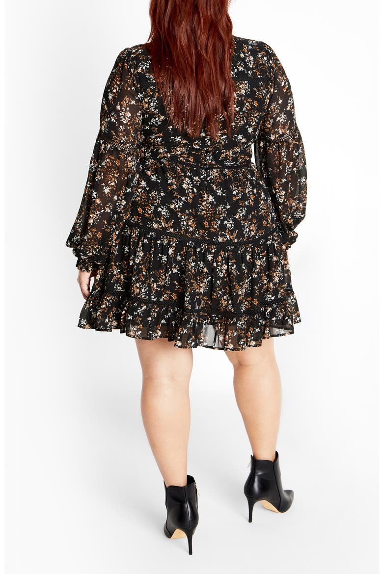 Lennox Floral Long Sleeve Dress, Alternate, color, FLORAL