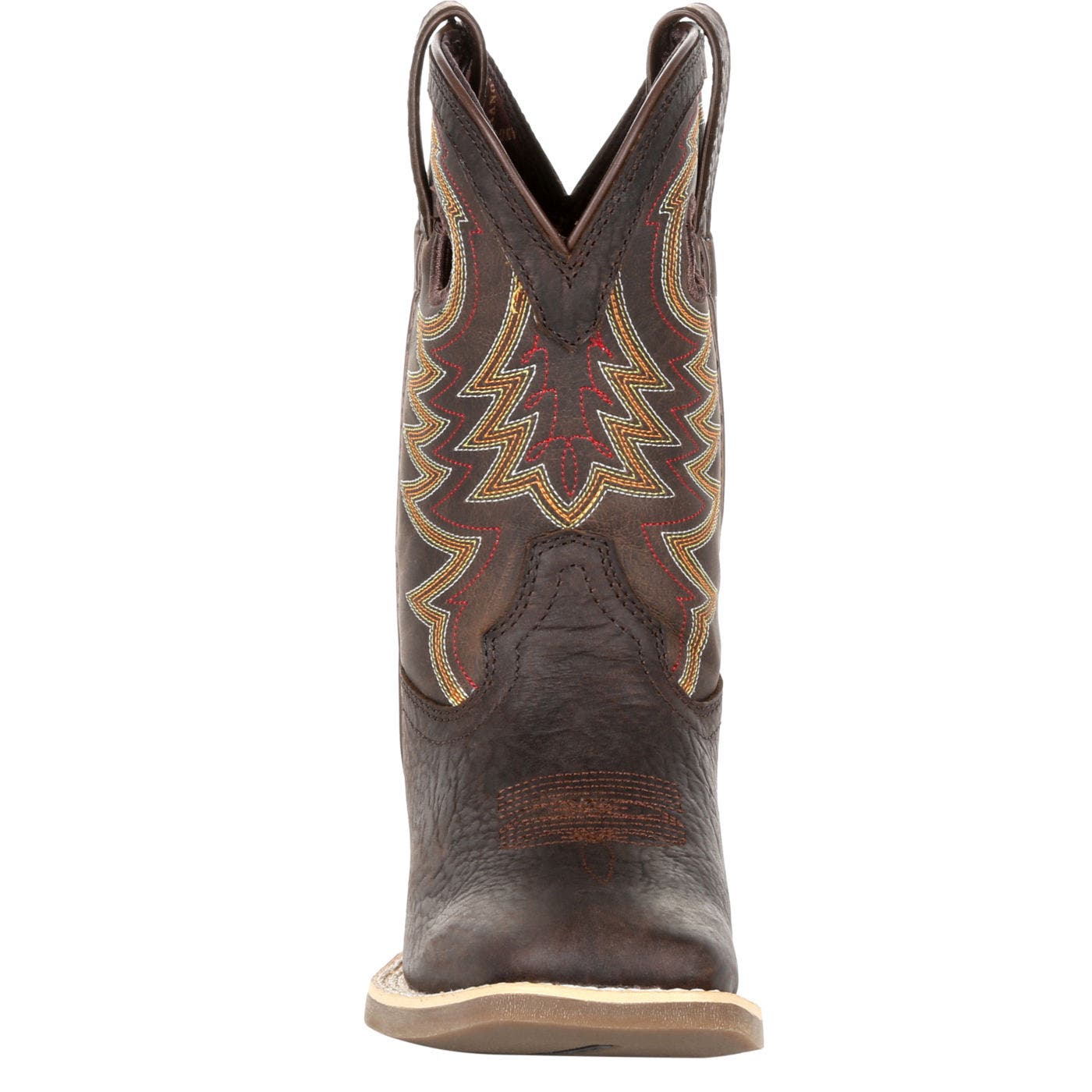 DURANGO Lil' Little Kid's Brown Western Boot, Alternate, color, Dark Bay