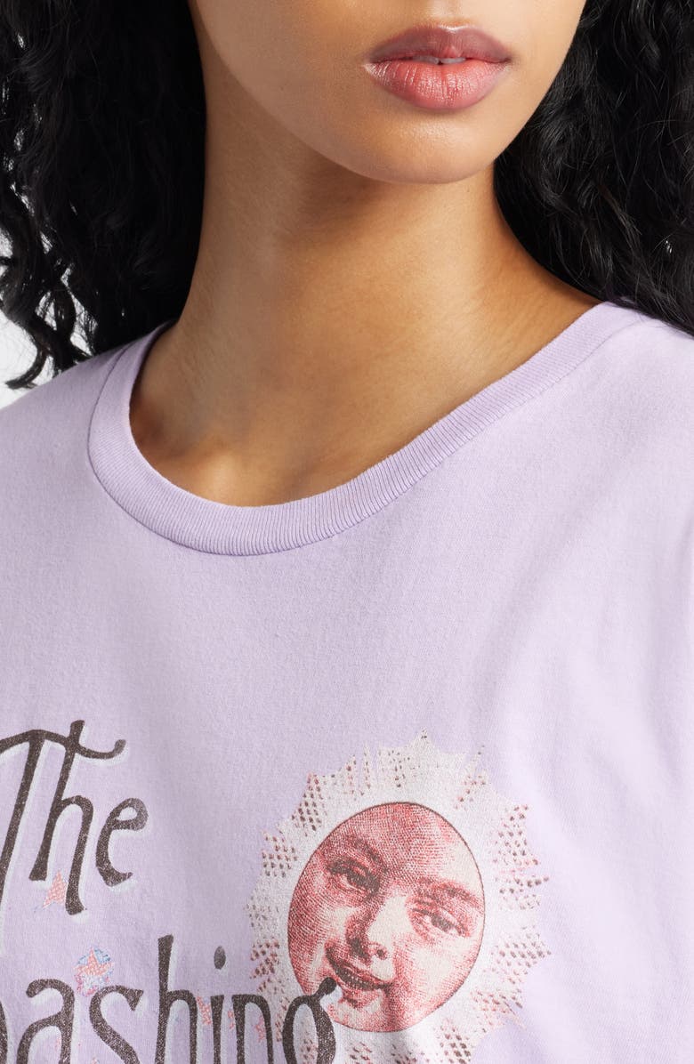 Merch Traffic The Smashing Pumpkins Graphic T-Shirt, Alternate, color, Lavendar