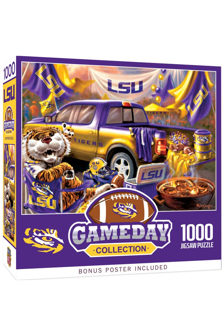 LSU Tigers Gameday 1000 Piece Puzzle, Main, color, Multicolor