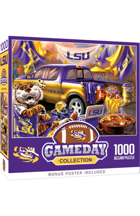 LSU Tigers Gameday 1000 Piece Puzzle
