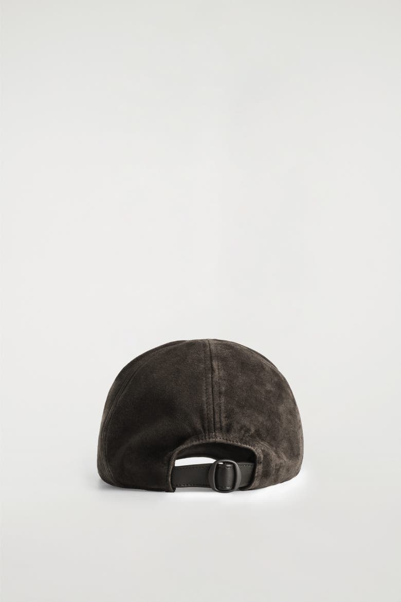 Suede Baseball Cap, Alternate, color, CHOCOLATE
