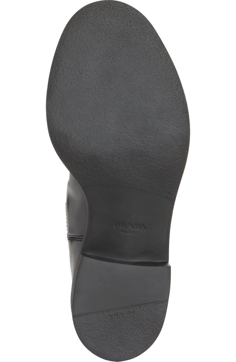 Prada Chocolate Chelsea Boot, Alternate, color, Black