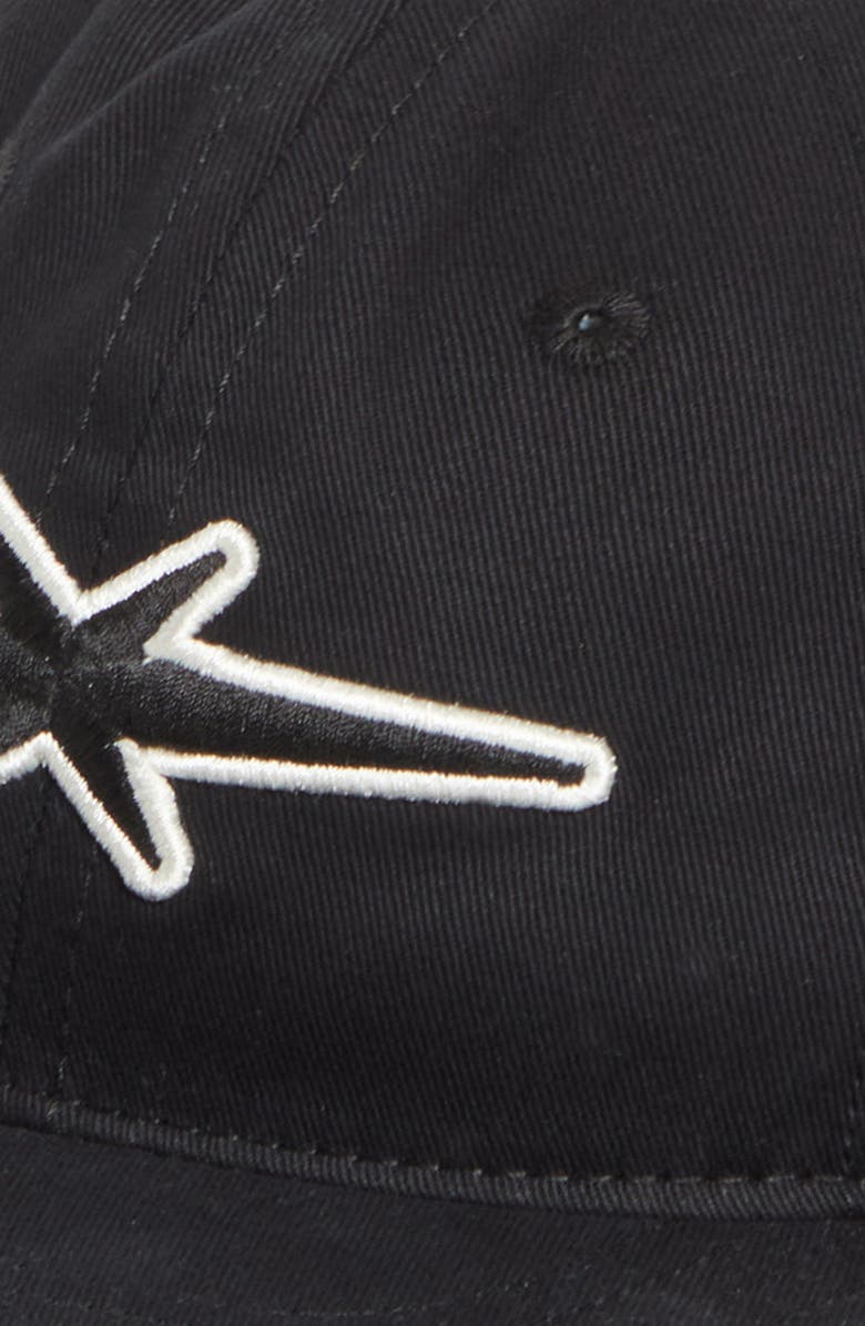 PHIPPS Star Logo Embroidered Classic Adjustable Baseball Cap, Alternate, color, Washed Black