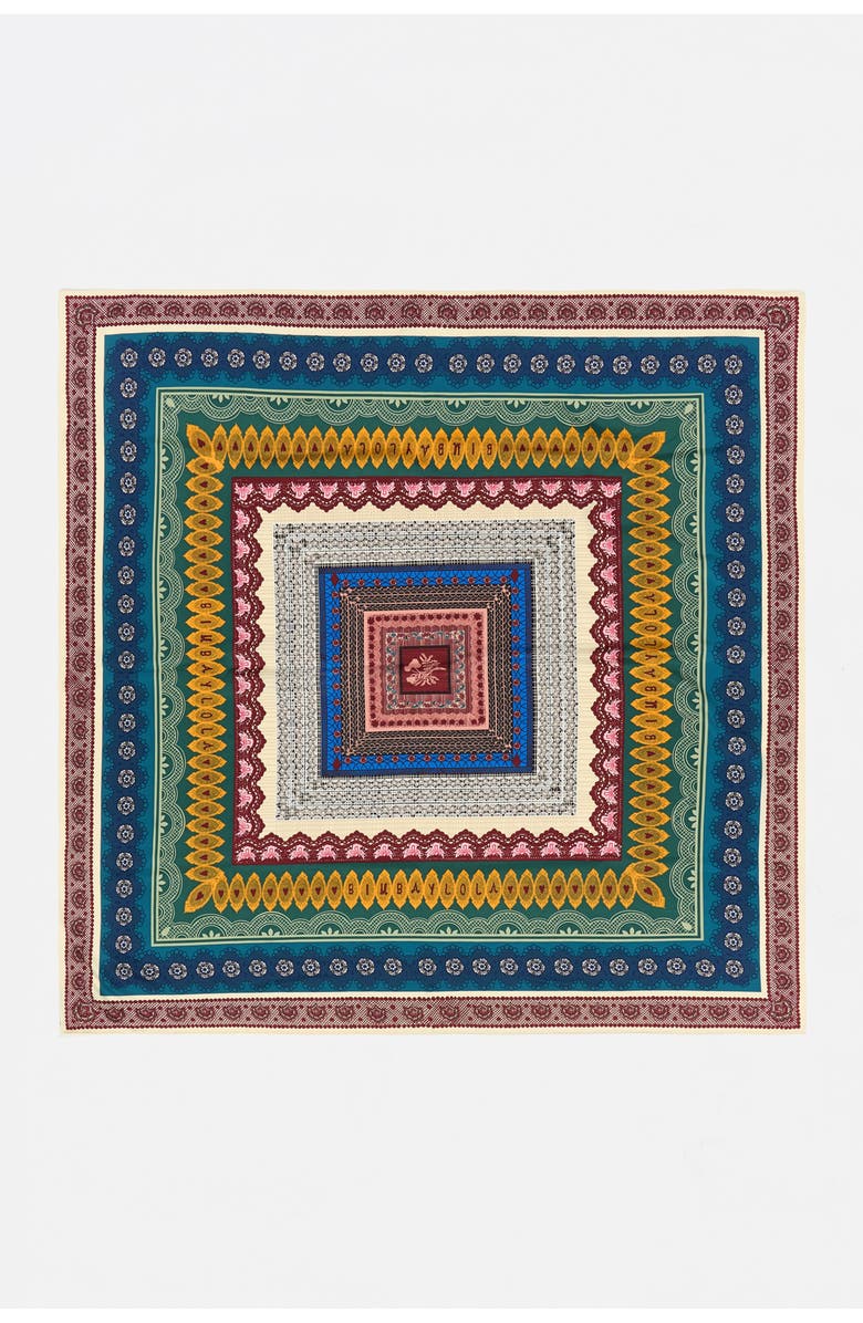 Bimba y Lola Borders Lace Scarf, Main, color, 